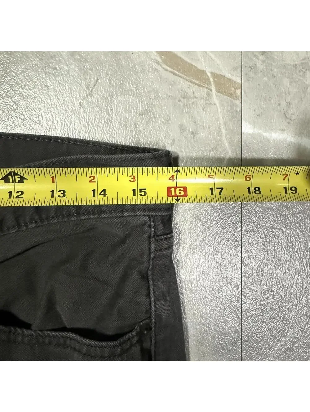 Levi’s 505 Black Straight Leg Jeans W32 L34 Faded Denim